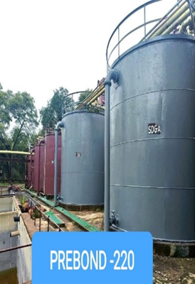 PREBOND-220 applied on cylindrical storage tanks
