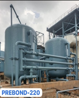 PREBOND-220 applied on industrial storage tank - corrosion resistant coating