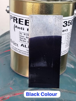 PREBOND-350 anti rust lacquer - black colour shade
